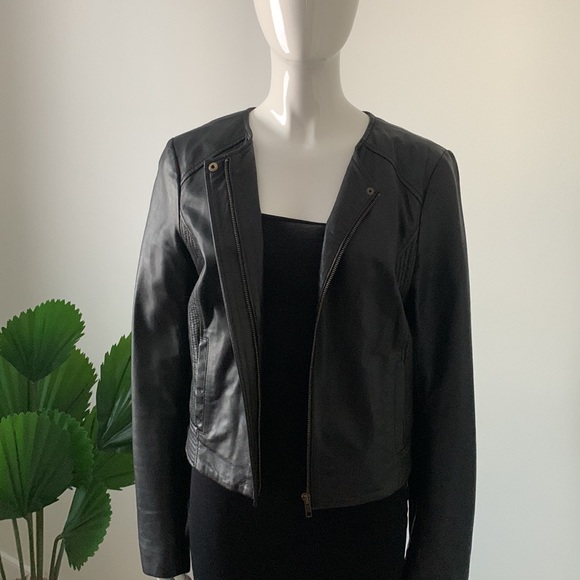 100% Leather Jacket LG - Picture 4 of 17